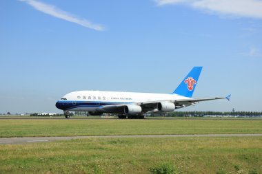 Amsterdam, Hollanda - 7 Ağustos 2015: B-6137 Çin Souther