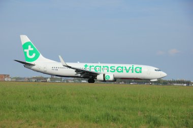 11 Mayıs 2015, Amsterdam Hollanda: Ph-Hzw Transavia Boei
