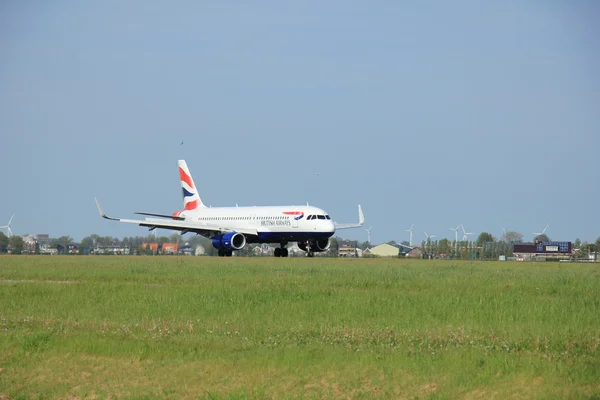 Maj, 11th 2015, Amsterdam Schiphol Airport G-Euyr British Airways — Zdjęcie stockowe