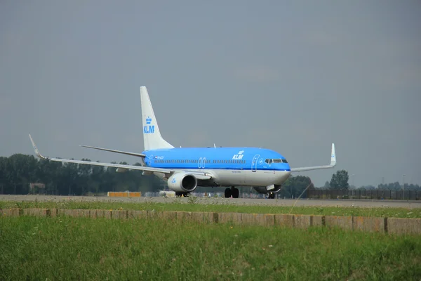 Amsterdam, Nederländerna-augusti 10 2015: pH-BCA KLM Boeing — Stockfoto