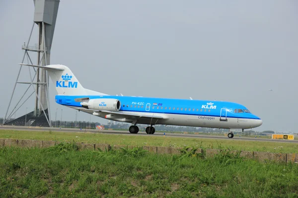 Amsterdam, Países Bajos - 10 de agosto de 2015: PH-KZC KLM Cityhopp —  Fotos de Stock