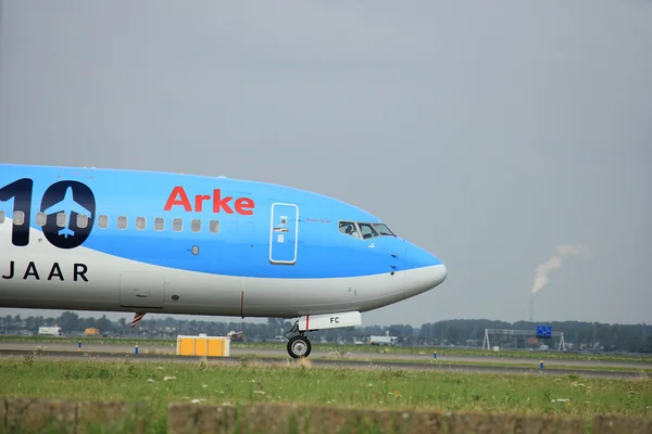 Amsterdam, Holandia - Sierpień 2015 10: Ph-Tfc Arke Bo Tui — Zdjęcie stockowe
