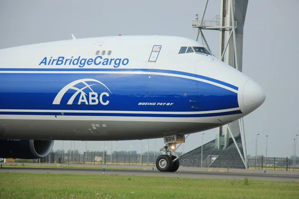 एम्स्टर्डम, नीदरलैंड 10 अगस्त 2015: VQ-BRH AirBridgeCar — स्टॉक फ़ोटो, इमेज
