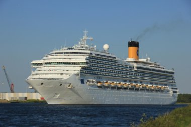 Velsen, Hollanda - 11 Haziran 2015: Costa Fortuna