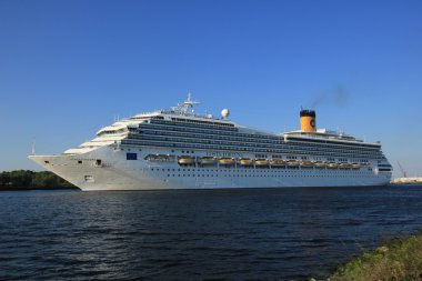 Velsen, Hollanda - 11 Haziran 2015: Costa Fortuna