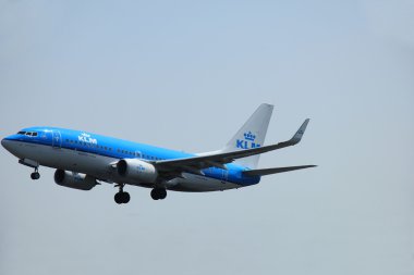 Amsterdam, Hollanda - 12 Haziran 2015: Ph-Bgu Klm Boeing 737