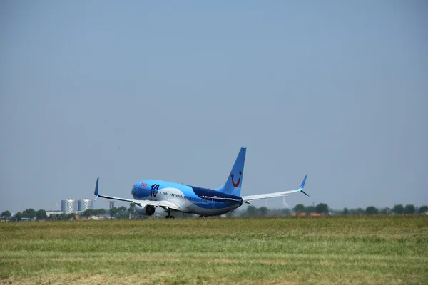 Amsterdam, Nederländerna - juni 12 2015: Ph-Tfc Arke Boeing 73 — Stockfoto