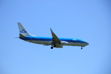 Amsterdam Hollanda - 5th Mayıs 2016: Ph-Bxb Klm Royal Dutch