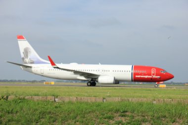 Amsterdam, Hollanda - 10 Ağustos 2015: Ln-Ngc Norveç Bo