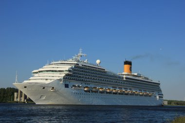 Velsen, Hollanda - 11 Haziran 2015: Costa Fortuna