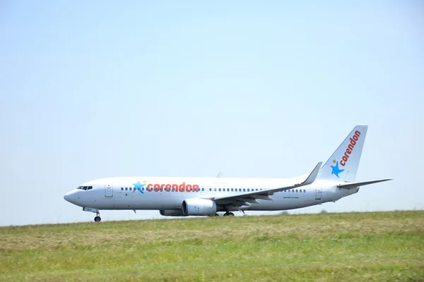 Amsterdam, The Netherlands - June 12 2015: CS-TQU Corendon Dutch — Stockfoto