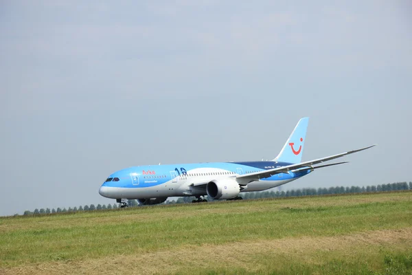 Amsterdam, Hollanda - 12 Haziran 2015: Ph-Tfk Arke Boeing 78 — Stok fotoğraf