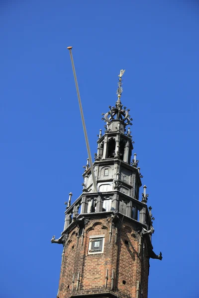 Haarlem City Hall tower — Stock Photo, Image