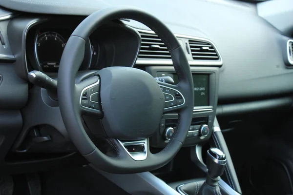 Moderne auto-interieur — Stockfoto