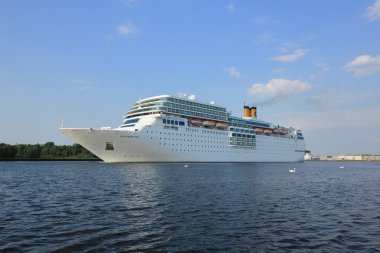 Velsen, Hollanda, 4 Haziran 2016: Costa Neo Romantica Tarih