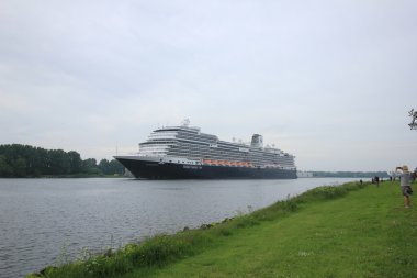 Velsen, Hollanda - Mayıs, 29 2016: Koningsdam