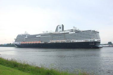 Velsen, Hollanda - Mayıs, 29 2016: Koningsdam