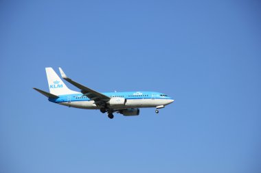 Amsterdam Hollanda - 6 Mayıs 2016: Ph-Bge Klm Royal Dutch