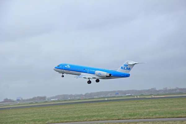 Amsterdã, Países Baixos - 27 de março de 2015: PH-WXD KLM Cityho — Fotografia de Stock