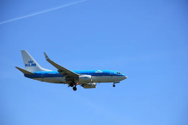 Amsterdam Países Bajos - 5 de mayo de 2016: PH-BGU KLM Royal Dutch — Foto de Stock