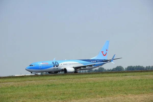 Amsterdam, The Netherlands - June 12 2015: PH-TFB Arke Boeing 73 — Stock Photo, Image