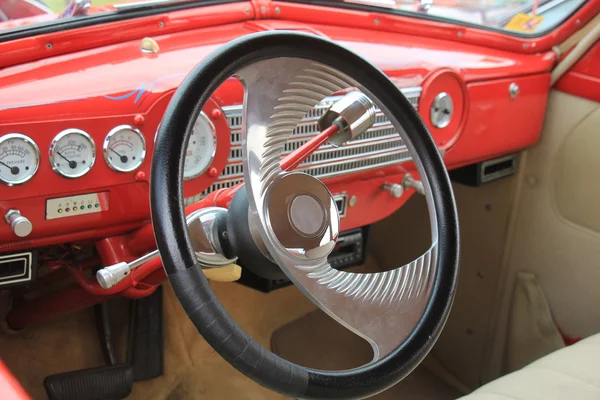 Vintage car dashboard — Stock Photo, Image