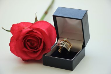 Çifte düğün kümenin kutusunda