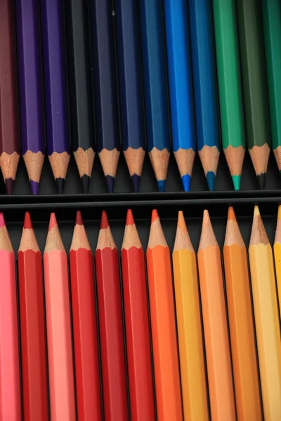 Crayons de couleur neufs — Photo