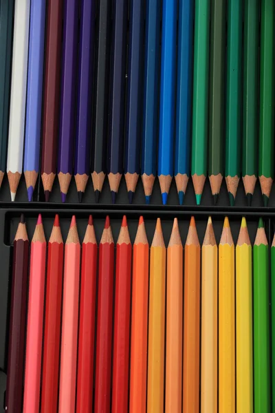 Crayons de couleur neufs — Photo