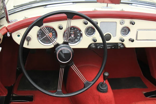 Panel de control de coche Vintage — Foto de Stock