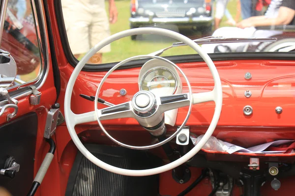 Painel do carro vintage — Fotografia de Stock