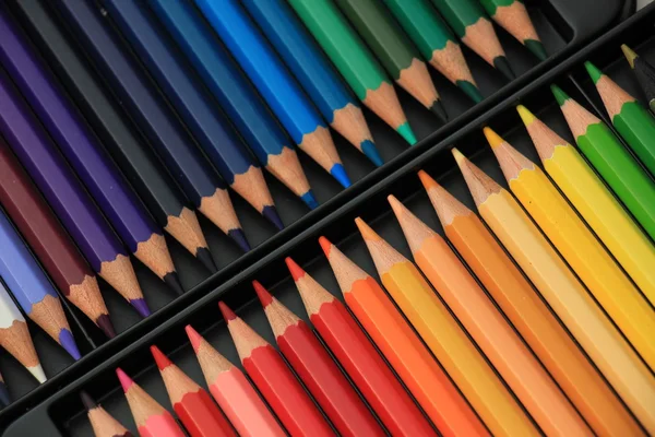 Crayons de couleur neufs — Photo