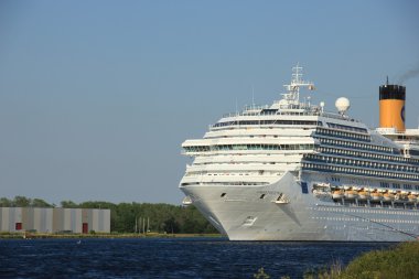 Velsen, Hollanda - 11 Haziran 2015: Costa Fortuna