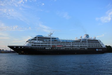Velsen, Hollanda - Ağustos, 27 2016: Azamara Quest