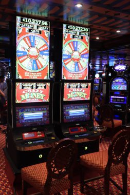 Barselona, İspanya - 24 Eylül 2019: Costa Magica Kumarhanesi