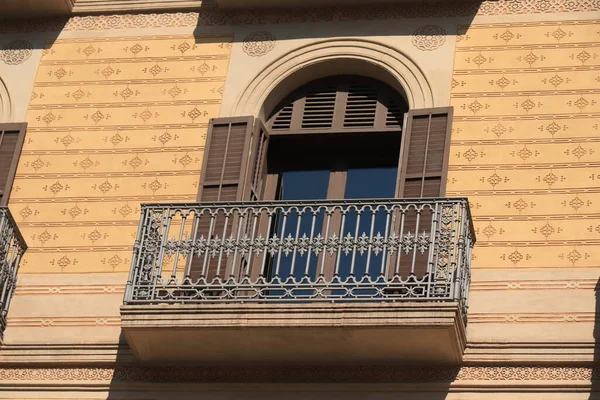 Barcelona Spain September 29Th 2019 Facades Passeig Gracia Major Avenue — Stock Photo, Image