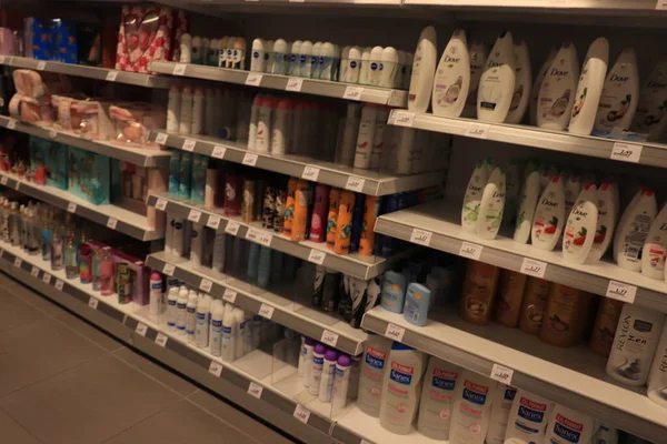 Haarlem Países Bajos Junio 2021 Productos Para Cuidado Piel Baño —  Fotos de Stock