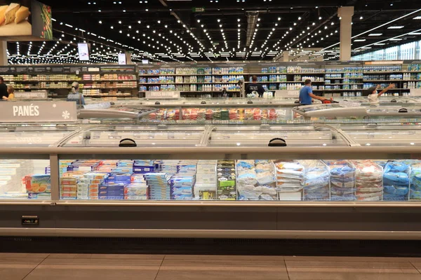 Moulins Francia Septiembre 2021 Supermercado Interior Supermercado Francés Leclerc Departamento —  Fotos de Stock