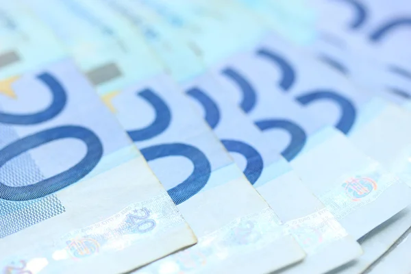 20 euro banknotes — Stock Photo, Image