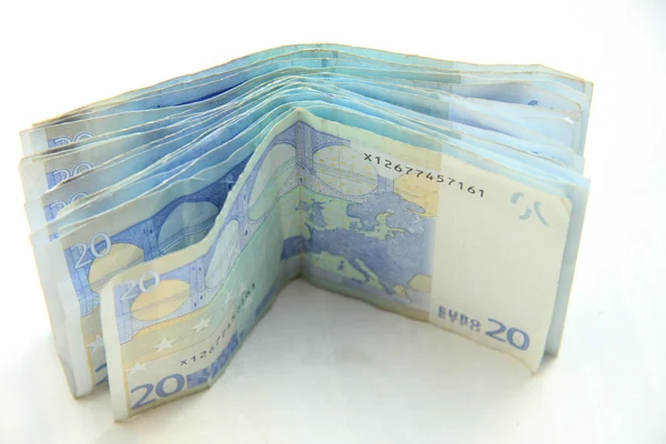 20 euro banknotes — Stock Photo, Image