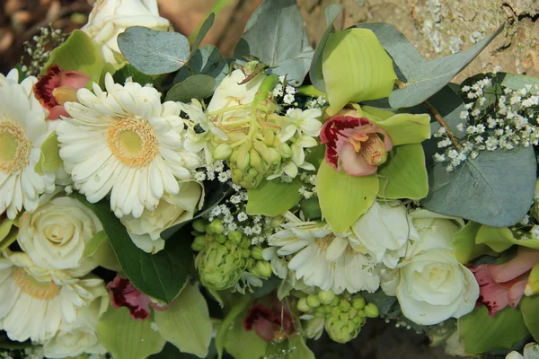 Biały ślub kwiaty — Zdjęcie stockowe