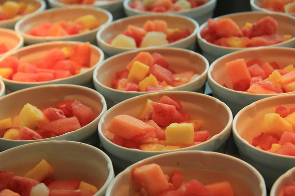 Frisches Obst in Scheiben — Stockfoto