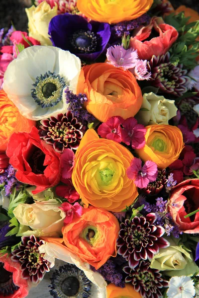 Spring bouquet in bright colors — Stock Photo, Image