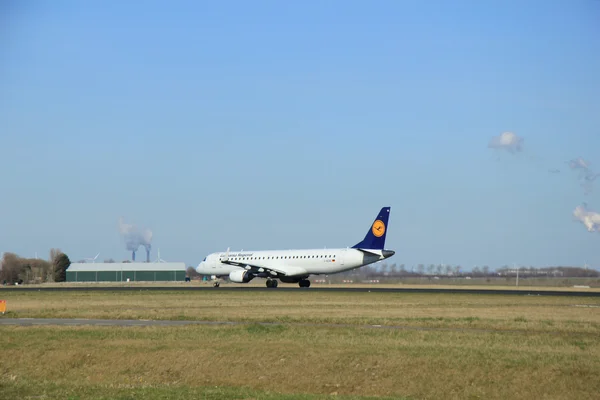 Března, 22 2015, letiště Amsterdam Schiphol D-Aebe Lufthansa Ci — Stock fotografie