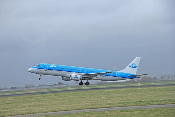 Maart, 27 2015, Amsterdam Schiphol Airport Ph-Ezm Klm Cityhop — Stockfoto