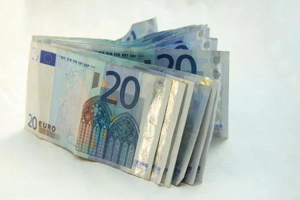 20 eurosedlar — Stockfoto