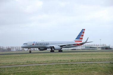 Mart, 27 2015, Amsterdam Schiphol Havaalanı N205uw Amerikan Ai