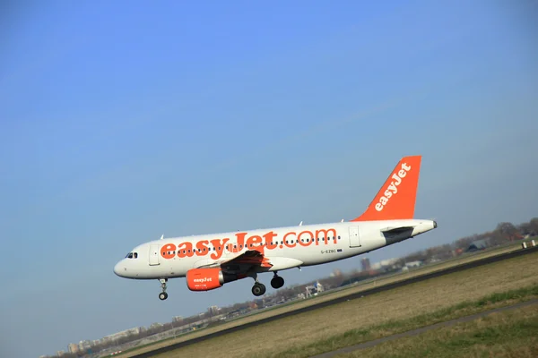 Mars, 22 2015, Amsterdam Schiphol flygplats G-Ezbc easyjet Airb — Stockfoto