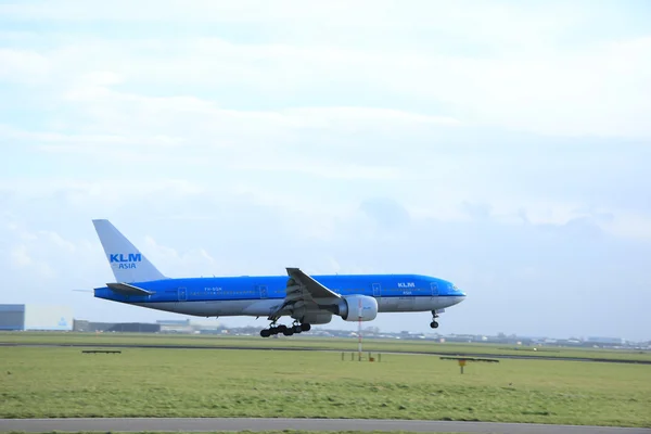 2015 年 3 月 31 日、オランダ、スキポール空港、アムステルダム: Ph Bqn klm オランダ航空 — ストック写真