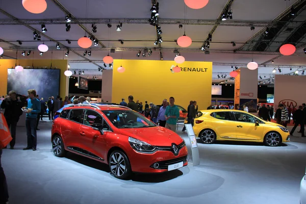 Amsterdã, Holanda - 23 de abril de 2015: Renault Stand at ex — Fotografia de Stock